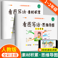 2021新版小学生一二年级看图写话说话思维导图素材积累专项训练_看图写话素材积累打好基础