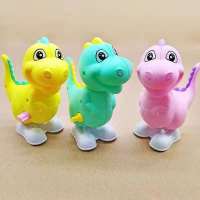 TS 发条小恐龙无需电池发条玩具_发条跳跳龙一只(体验装)颜色随机