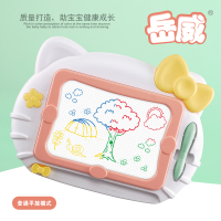 黑马优品大号儿童画板磁性彩色写字板幼儿1-3岁玩具涂鸦板_小号卡通款蓝色