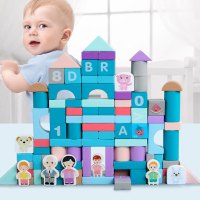 108粒积木益智玩具适合2-6岁_108粒数字字母积木袋装