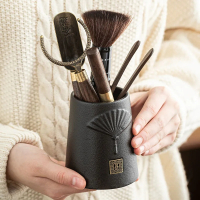 福利9.9元一整套茶道六君子 黑檀实木套装功夫茶具配件_花瓶++竹制配件