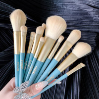 novo5509 化妆刷子套装全套眼影刷遮瑕刷眉刷唇刷散粉刷_新手化妆刷全套