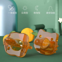 安抚奶嘴安睡型婴儿仿母乳安抚奶嘴超软防掉链_日用opp装