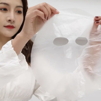 高档400片一次性保鲜面膜贴DIY面部锁水增温防水份蒸发_一包100片