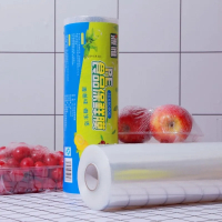 钰翔保鲜膜PE大卷家用保鲜膜一次性保鲜膜_30cm宽*110克(约18米)