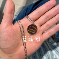 新款钛钢圆牌名字纪念日刻字项男女情侣闺蜜项链情人节_圆牌钛钢DIY刻字一条