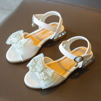 公主鞋皮鞋女童鞋儿童鞋子女2021新款春季小皮鞋软底_粉色_27码/约16.7cm