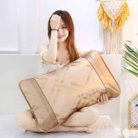 夏季凉席枕套信封式冰丝席枕头套枕芯套枕席套子单人学生宿舍枕席_颜色随机发货_47*71cm通用尺寸一只装