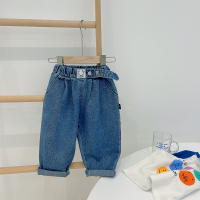 小首尔秋季儿童牛仔裤HH21144-A11_蓝色_130cm