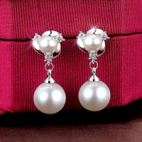 耳钉女气质耳环耳坠秋冬季长款流苏耳夹无耳洞饰品_耳钉金色 有耳洞