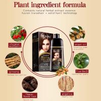 [促销价]一支彩染发剂植物染发膏 一洗彩清水不伤发温和洗发水代