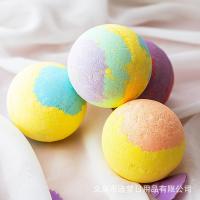 150 [促销价]滋润彩色浴盐球气泡弹 泡澡球爆炸浴盐球 香皂花可