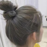 [促销价]蓝黑色染发膏不用漂色染发剂2019流行色网红同款雾蓝色在家自己染