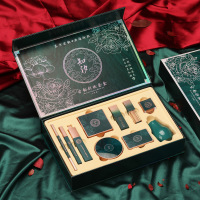 知汐古韵十件套 同款风十件套新手初学者化妆品礼盒套装