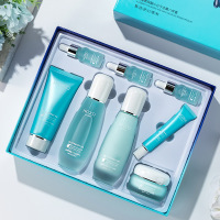 蓝莓玻尿酸小分子套盒补水保湿水乳护肤品套装 院装套盒