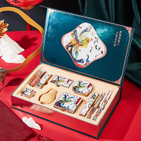 彩妆十件套 套装礼盒十件套同款风高光遮瑕膏液体腮红