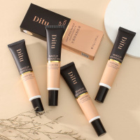 便携外出遮瑕修饰肤色粉底液 滋润保湿轻薄持久底妆粉底不易脱妆