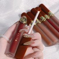 海豚之恋丝绒唇釉不沾杯保湿滋润雾面哑光显白唇彩口红女