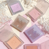 牛奶星河柔雾腮红单色腮红盘哑光元气小橙子裸妆平价胭脂修容