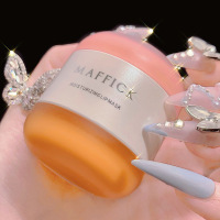 草莓香加西柚香双色唇膜 草莓双层唇膜自带唇刷保湿滋润补水唇纹去角质皮护理唇膏