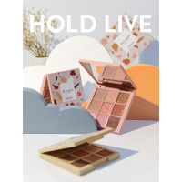 水磨石眼影盘 奶咖玫瑰清新奶芋金箔蜜桃九色盘500