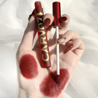 新年空气唇釉 丝绒小黑镜雾面口红不沾杯哑光唇彩持久保湿