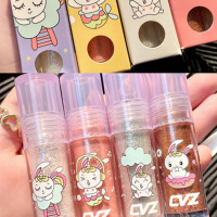 星河液体眼影爆闪 水润闪粉亮片高光液珠光卧蚕提亮眼影液细闪