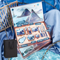 同款云山神秀奢养彩妆套盒风十件套口红套装