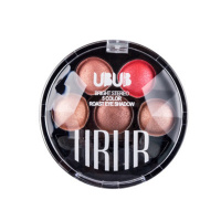 化妆眼影盒五色烤眼影大地色彩妆珠光烤粉裸妆烟熏妆