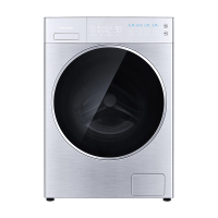 松下洗衣机XQG100-LD168 10KG高级护理机烘干一体机