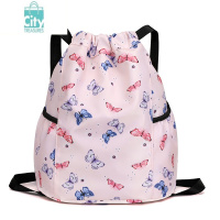 BANGDOU青少年舞蹈包双肩包学生书包卡图彩色图案双肩背包童趣舞蹈双肩包