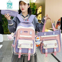 BANGDOU书包女减负初中女生大容量高颜值中学生高中生轻便小学生双肩包女