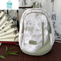 BANGDOU国风文艺书包女高中大学生百搭韩国校园初中生大容量森系潮双肩包