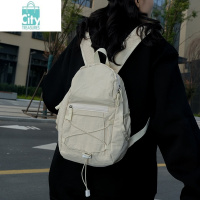 BANGDOU户外双肩包男撞色登山包野餐复古书包轻便旅行包运动徒步小背包女