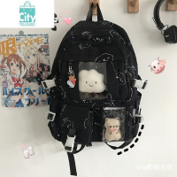 BANGDOU韩国ins风中小学生少女可爱韩版百搭双肩包初中生原宿书包ullzang