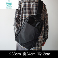 BANGDOU日系大容量斜挎包学生休闲书包防水韩版胸包运动时尚骑行包斜背包