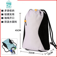 BANGDOU健身束口袋女抽绳双肩背包男运动防泼水跑步收纳包瑜伽包装备用品