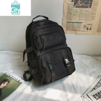 BANGDOU书包男ins潮韩版原宿初高中学生工装双肩包新款大容量潮流背包女