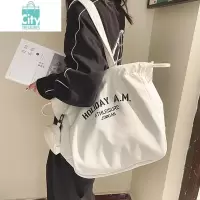 BANGDOU学生托特包包通勤包女大学生上课包手提布包大容量单肩提包斜挎包