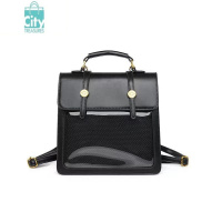 BANGDOU原创双肩斜挎单肩日常百搭吧唧二次元透明小食量痛包包女三种背法