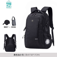 BANGDOU瑞士双肩包商务旅行大容量男士高中初中学生书包电脑男生户外背包