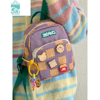 BANGDOU可爱饼干双肩包包女2024新款ins日系百搭迷你小书包学生少女背包