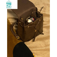 BANGDOU小红书同款小巧复古棕色双肩包女2024春夏新款简约文艺百搭单肩包