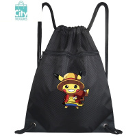 BANGDOU休闲抽绳束口袋双肩包男女运动健身包旅游收纳袋动漫学生补习背包