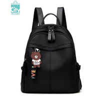 BANGDOU牛津布双肩包女2024新款韩版时尚书包旅行小背包百搭帆布防水女包