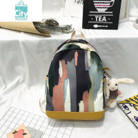 BANGDOUins风书包女韩版高中原宿ulzzang潮牌背包大学生百搭初中生双肩包