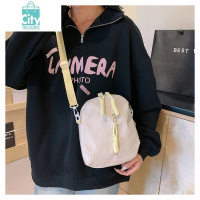 BANGDOU日系ins简约百搭斜挎包 少女软妹20cm娃包包女二次元学生透明痛包