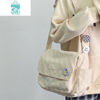 BANGDOU斜挎包女韩国ins风工装大容量夏大学生上课包可放书日系单肩包包