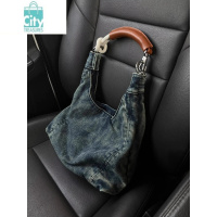 BANGDOU高级感牛仔托特包包女2024春夏新款小众休闲通勤腋下包辣妹单肩包