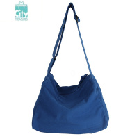 BANGDOU克莱因蓝大容量帆布包女学生背包21新款ins风简约百搭单肩斜挎包